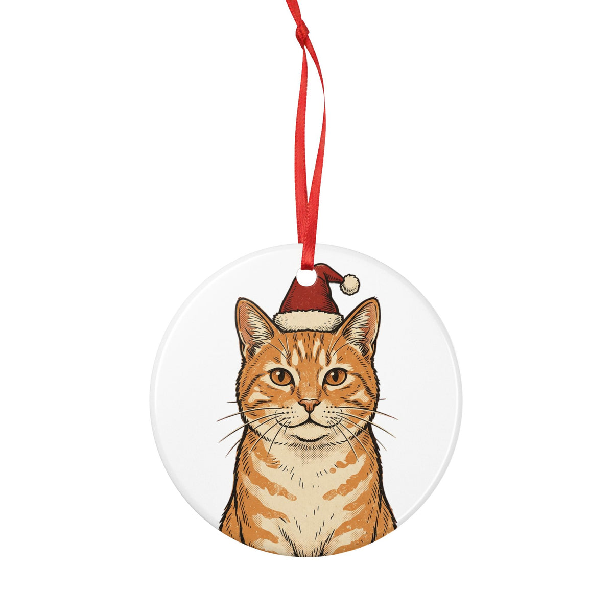 Ornement de Noël personnalisé avec la photo de votre animal - vue 3