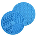 Tapis de léchage en silicone à ventouses