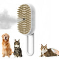 Brosse vapeur 3-en-1 pour chats et chiens