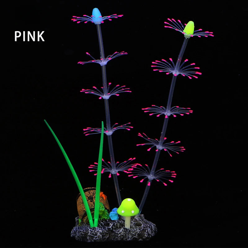 Plante silicone couleur Rose