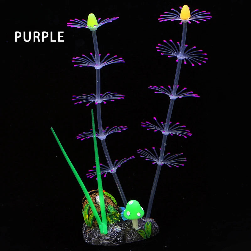 Plante silicone couleur Violet